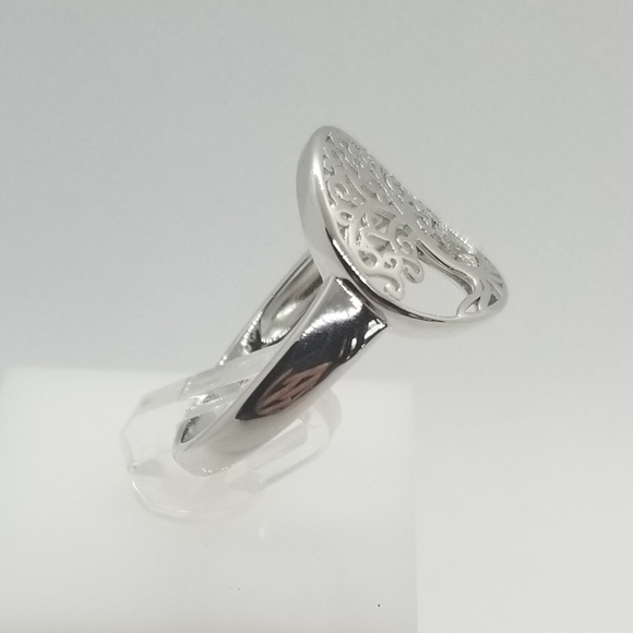 925 Sterling Silver Tree of Life Ring - Picture 4 of 8